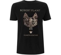 Robert Plant Heaven Knows Official Tee T-Shirt Mens Unisex (X-Large) Black