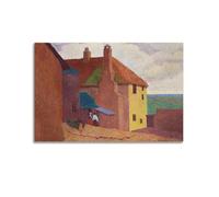 Robert Polhill Bevan Painter Masterpiece Poster Mount Stephen Wall Art Scroll Canvas Painting Picture Living Room Decor Home 12x18inch(30x45cm)