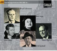 Robert Riefling - Great Norwegian Performers 1: 1945-2000 [New CD]