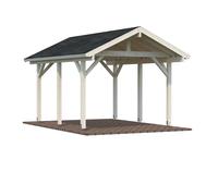 Robert S (3.2x3.7m | 11.7m2) Pitched Roof Timber Carport or Garden Pavilion