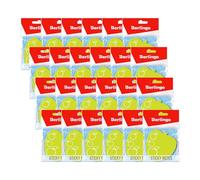 Robert Schroeder - Berlingo Sticky Note Pad, 70 x 70 mm, 24 Pads, 50 Sheets per Pad, Sticky Notes for Notes and To-Do Lists, Apple Series, Neon Colours, Green