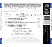 ROBERT SCHUMANN - COMPLETE WORKS FOR CELLO NEW CD