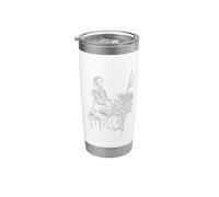 Robert Schumann Composser Pianist Stainless Steel Insulated Tumbler