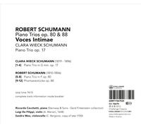 ROBERT SCHUMANN: PIANO TRIOS, OP. 80 & 88; CLARA WIECK SCHUMANN: PIANO TRIO, OP.