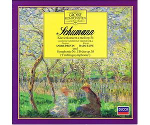 Robert Schumann - Robert Schumann - Grosse Komponisten Und Ihre Musik 7: Klavierkonzert A-moll Op. 54 / Symphonie Nr. 1 B-Dur Op. 38 - Decca - 411 369-1