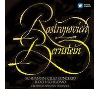 Mstislav Rostropovich – Schumann: Cello Concerto / Bloch: Schelomo – CD – Warner Music