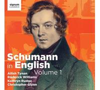 Robert Schumann : Schumann in English - Volume 1 CD (2024) NEW Great Value