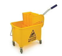 Robert Scott 20 Litre Yellow Plastic Bucket & Wringer
