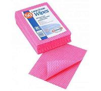 Robert Scott All Purpose Cloths, Red (Pack of 50)