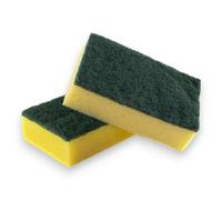 Robert Scott Basics Sponge Scourer Yellow Pack Of 10