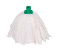 Robert Scott Big White T1D Socket Mop Small Pack Of 10 - Green
