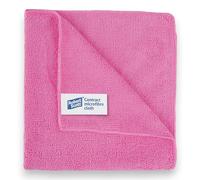 Robert Scott CICS132 Microfibre Cloth, Contract, 40 cm x 40 cm, Red (Pack of 10)