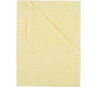 Robert Scott Cotton Ocean Microfibre Cleaning Cloth 350 x 500mm Yellow Pack of 50