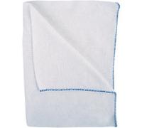 Robert Scott Dish Cloths Coloured Edge Blue Pack of 10