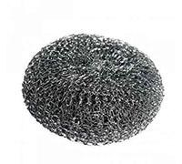 Robert Scott Galvanised Steel Scourer, Medium, Silver (Pack of 10)