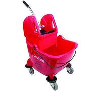 Robert Scott MWRD32 Kentucky Mop Bucket with Wringer, Red