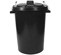 Robert Scott OTDE80 Waste Bin, Black, 85 litres Capacity