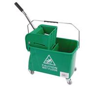 Robert Scott Other Cnt00053Mobile Mop Bucket And Wringer, 20 L, Green