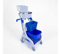 Robert Scott Quick Response Trolley For Flat Mopping 101352 BLUE
