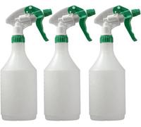 Robert Scott Spray Bottle & Spray Head 750Ml X 3 Bottles - Green