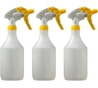 Robert Scott Spray Bottle & Spray Head 750Ml X 3 Bottles - Yellow