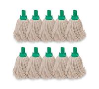 Robert Scott Traditional PY Exel Socket Mop 200g Pack of 10 Green