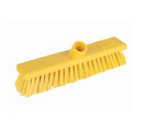 Robert Scott Washable Broom Head, Yellow, Soft Bristles, 30cm
