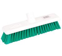 Robert Scott WLMEGR Brush with Aluminium Handle, Hygiene, Soft, Size: 12", Green