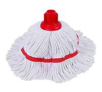 Robert Scott YLRD20 Hygiemix Socket Mop, Red Pack of 4