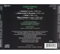 ROBERT SIMPSON: CAZONA; MEDIA MORTE IN VITA SUMUS; TEMPI; EPPUR SI MUOVE NEW CD
