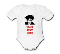 ROBERT SMITH CURE THE Customisable Unique Baby Vest Baby Grow Babygrow Cute Novelty Funny Boys Girls UniseX