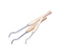 Robert Sorby B855003 Swan Neck Hollowing Tool 20" - Woodturning Chisel for Lathe