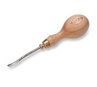 Robert Sorby P500903 Micro Bent Gouge 3mm - Woodcarving Tool - Woodturning Tool for Carving