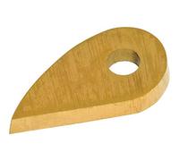 Robert Sorby RSTM-GT6 TurnMaster Excelsior Teardrop Cutter - Tip for Woodturning Chisel