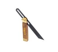 Robert Sorby Select Carpenters Sliding Bevel - Adjustable Bevel Gauge - Angle Finder with Rosewood Hardwood Handle (Grey, 9")