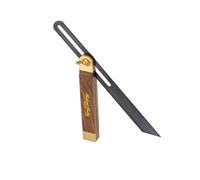 Robert Sorby Select Carpenters Sliding Bevel - Adjustable Bevel Gauge - Angle Finder with Rosewood Hardwood Handle (Grey, 10.1/2")