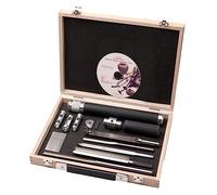 Robert Sorby SOV-RS200DBS Sovereign Hollowing Starter Set in Sustainably Sourced Wooden Presentation Box - Includes Detachable Heads and Handle Extensions