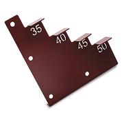 Robert Sorby WPROSET ProEdge Angle Set - Woodturning Tool for Precise and Repeatable Bevel Angles for Fingernail or Long Grind Gouges - Chisel Sharpener Guide