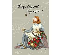 Robert the Bruce Novelty historical tea towel 100% cotton MADE IN ENGLAND 6 designs fun gift idea