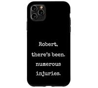 Robert Theres Been Numerous Injuries Funny Marcus Meme Case for iPhone 11 Pro Max
