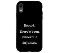 Robert Theres Been Numerous Injuries Funny Marcus VR Meme Case for iPhone XR