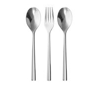 Robert Welch Blockley Bright 3 Piece Serving Set. Made from Stainless Steel. Dishwasher Safe.