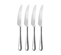 Robert Welch Kingham Bright Cutlery Steak Knife, Set of 4. Made from Stainless Steel. Dishwasher Safe.