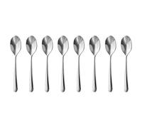 Robert Welch Kingham Bright Small Coffee/Espresso Spoon, Set of 8. Suitable for Espresso, Small Coffee. Made from Stainless Steel. Dishwasher Safe.