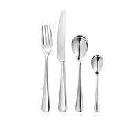 Robert Welch Malvern Bright: 16 Piece Cutlery Set for 4 Place Settings | Premium 18/10 Stainless Steel Mirror Finish. Dishwasher Safe. Gift Boxed.