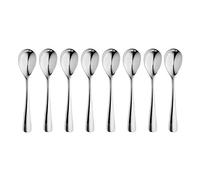 Robert Welch Malvern Bright Small Coffee/Espresso Spoon, Set of 8. Suitable for Espresso, Small Coffee. Made from Stainless Steel. Dishwasher Safe.