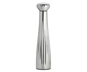 Robert Welch Palm Bright Large Pepper Mill. Made from Stainless Steel. 25-Year Guarantee.