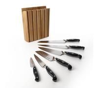 Robert Welch Professional Book Oak 7 Piece Knife Block Set