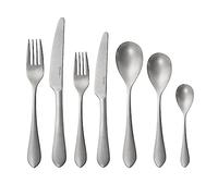 Robert Welch Quinton Vintage, 84 Piece Cutlery Set for 12 People. Made from Stainless Steel. Dishwasher Safe.