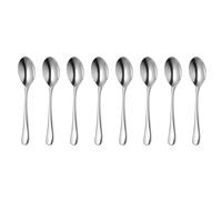 Robert Welch Radford Bright Small Coffee Spoons, Set of 8. Suitable for Espresso, Small Coffee. Made from Stainless Steel. Dishwasher Safe.